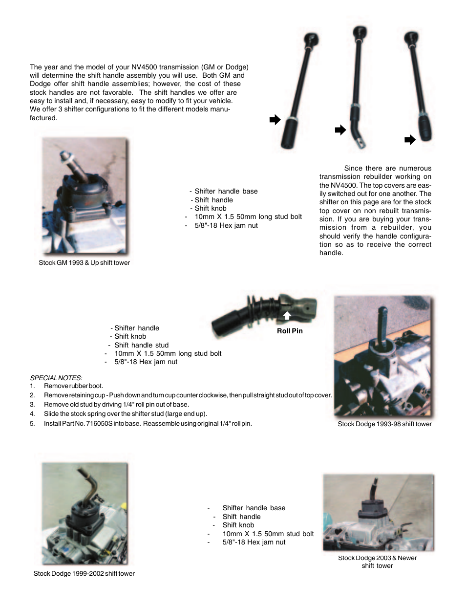 Shifters | Advance Adapters AX15 User Manual | Page 15 / 57