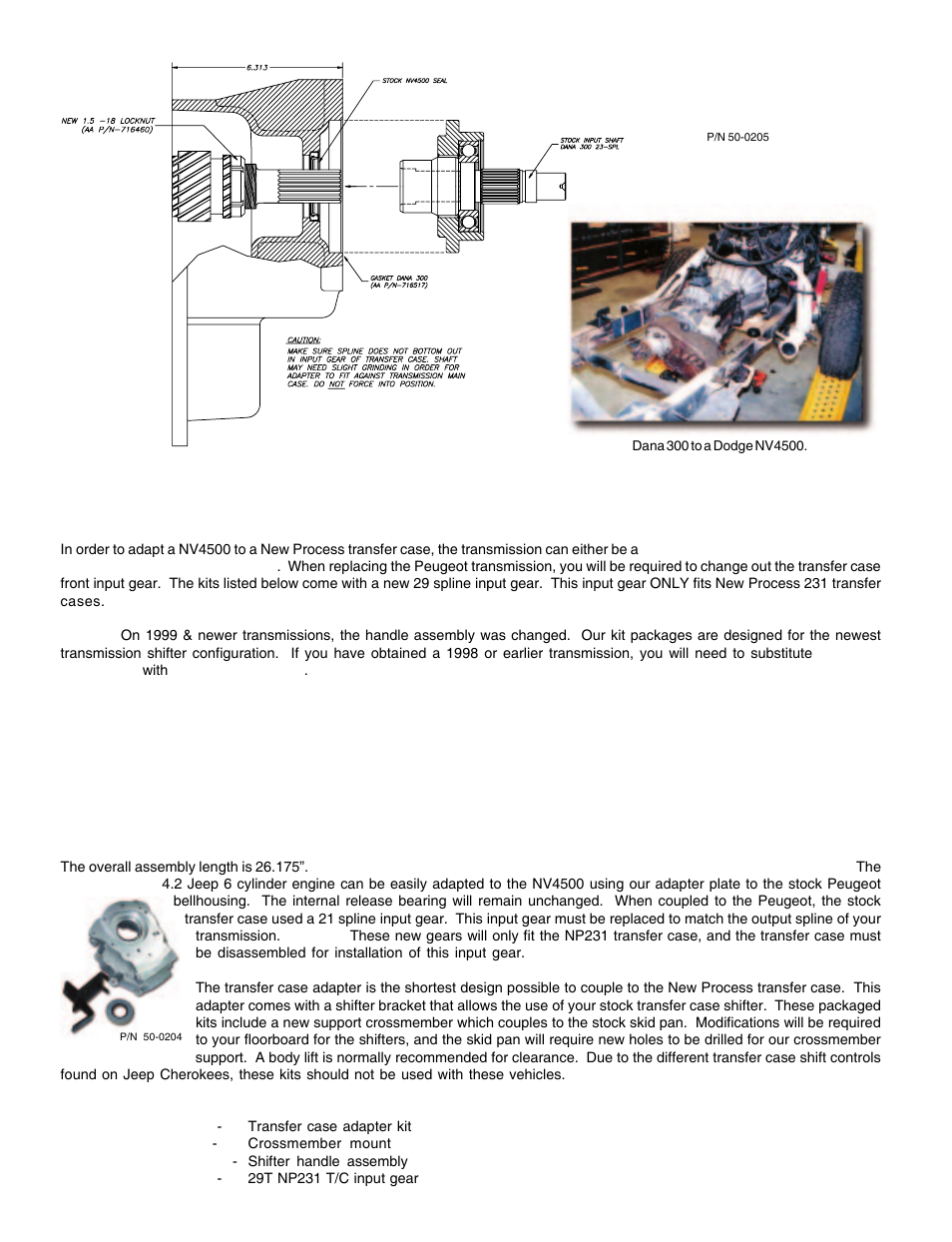 Jeeps 1987 & up (new process t/c) | Advance Adapters AX15 User Manual | Page 19 / 57