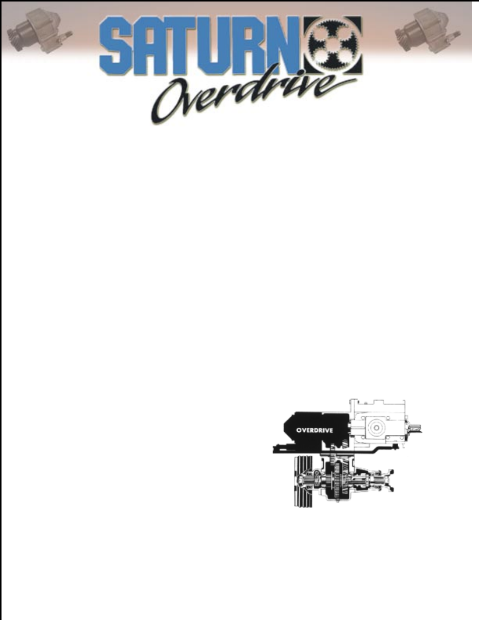Shifter application, Application information | Advance Adapters SATURN User Manual | Page 2 / 10