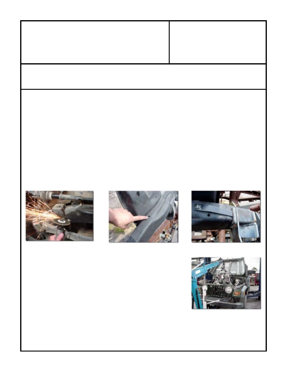 Hemi v8 tj wrangler motor mounts | Advance Adapters 713098 User Manual | Page 2 / 3