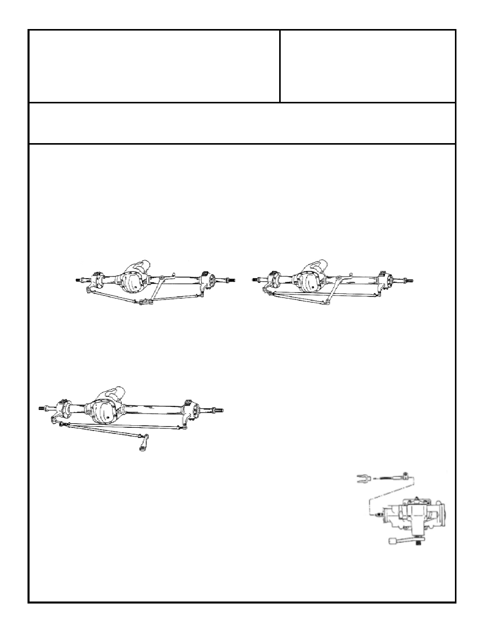 Power steering conversion jeep universal, Power box selection | Advance Adapters 716806 User Manual | Page 2 / 10