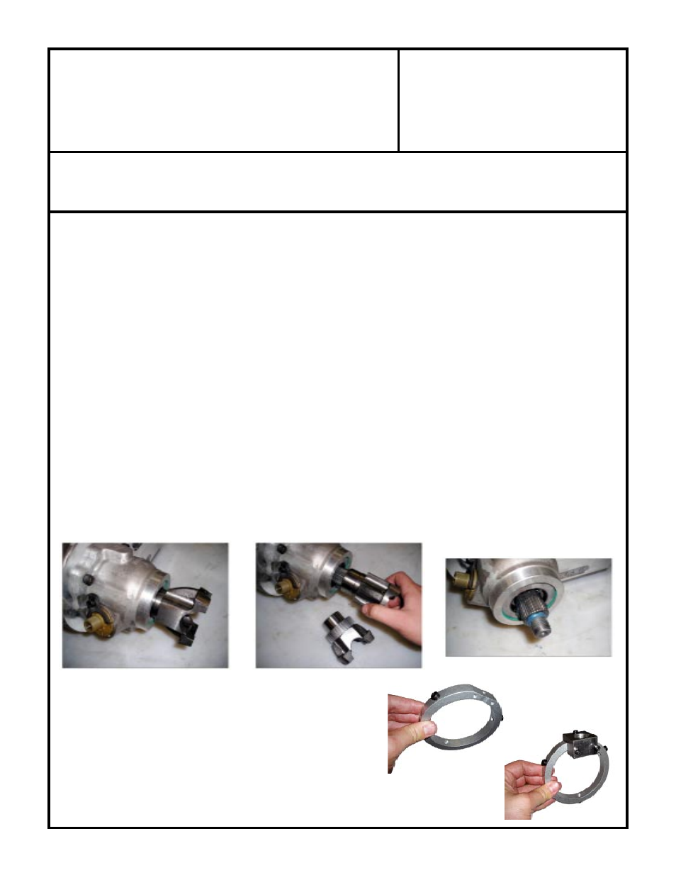 1350 non cv vss tailhousing reluctor kit | Advance Adapters 50-5042 User Manual | Page 2 / 5