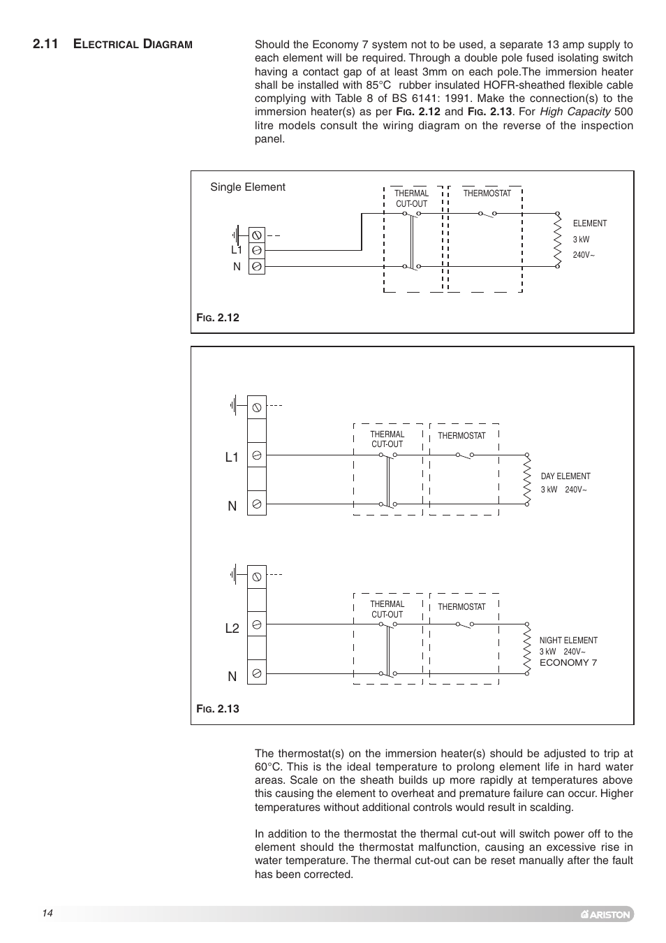 Ariston Unvented Hot Water Storage Cylinders User Manual | Page 14 / 24