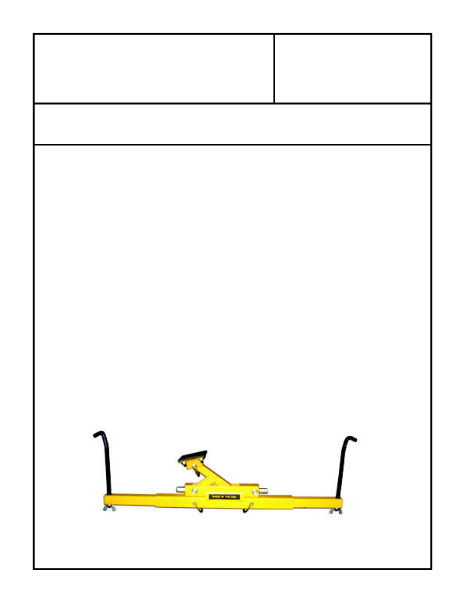 Advance Adapters 15-1000 User Manual | 4 pages