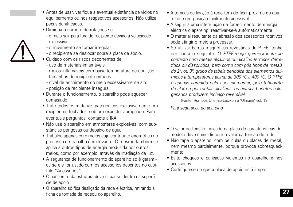 IKA Mini MR standard User Manual | Page 27 / 40