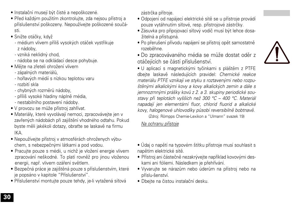 IKA Mini MR standard User Manual | Page 30 / 40