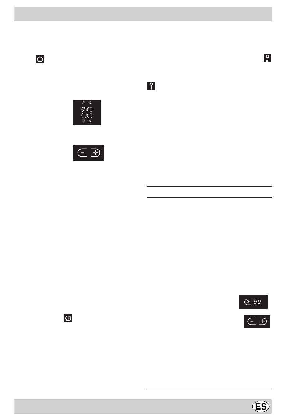 Los diferentes mandos de la placa | Ariston KT 8104 QO User Manual | Page 23 / 43