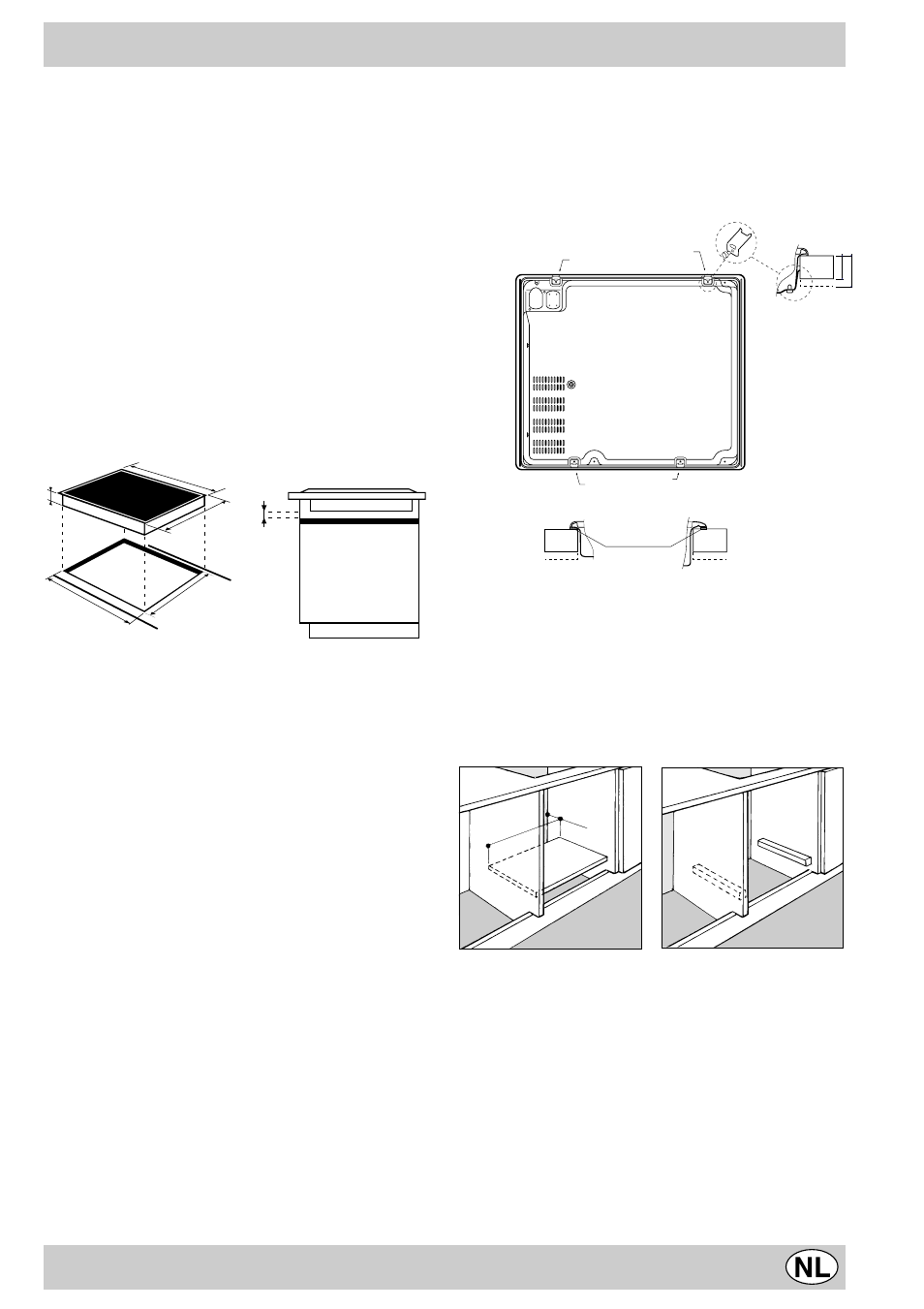 Het installeren | Ariston KT 8104 QO User Manual | Page 27 / 43