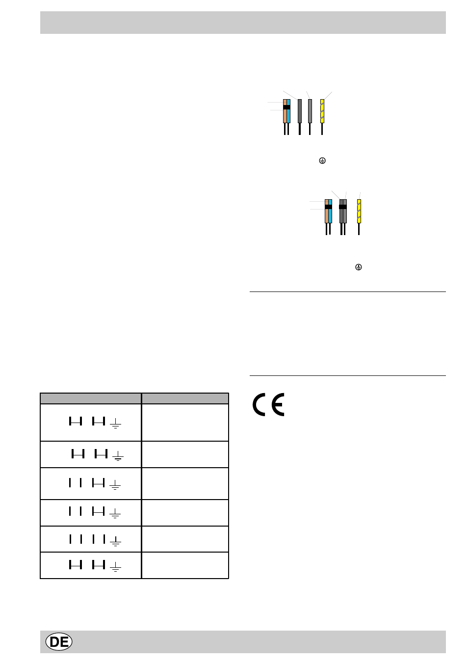 Technische merkmale, Elektrischer anschluß, Beschreibung der schaltungen | Ariston KT 8104 QO User Manual | Page 34 / 43