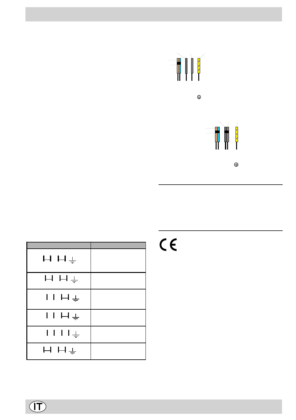 Caratteristiche tecniche, Collegamento elettrico, Accopiamenti | Ariston KT 8104 QO User Manual | Page 4 / 43