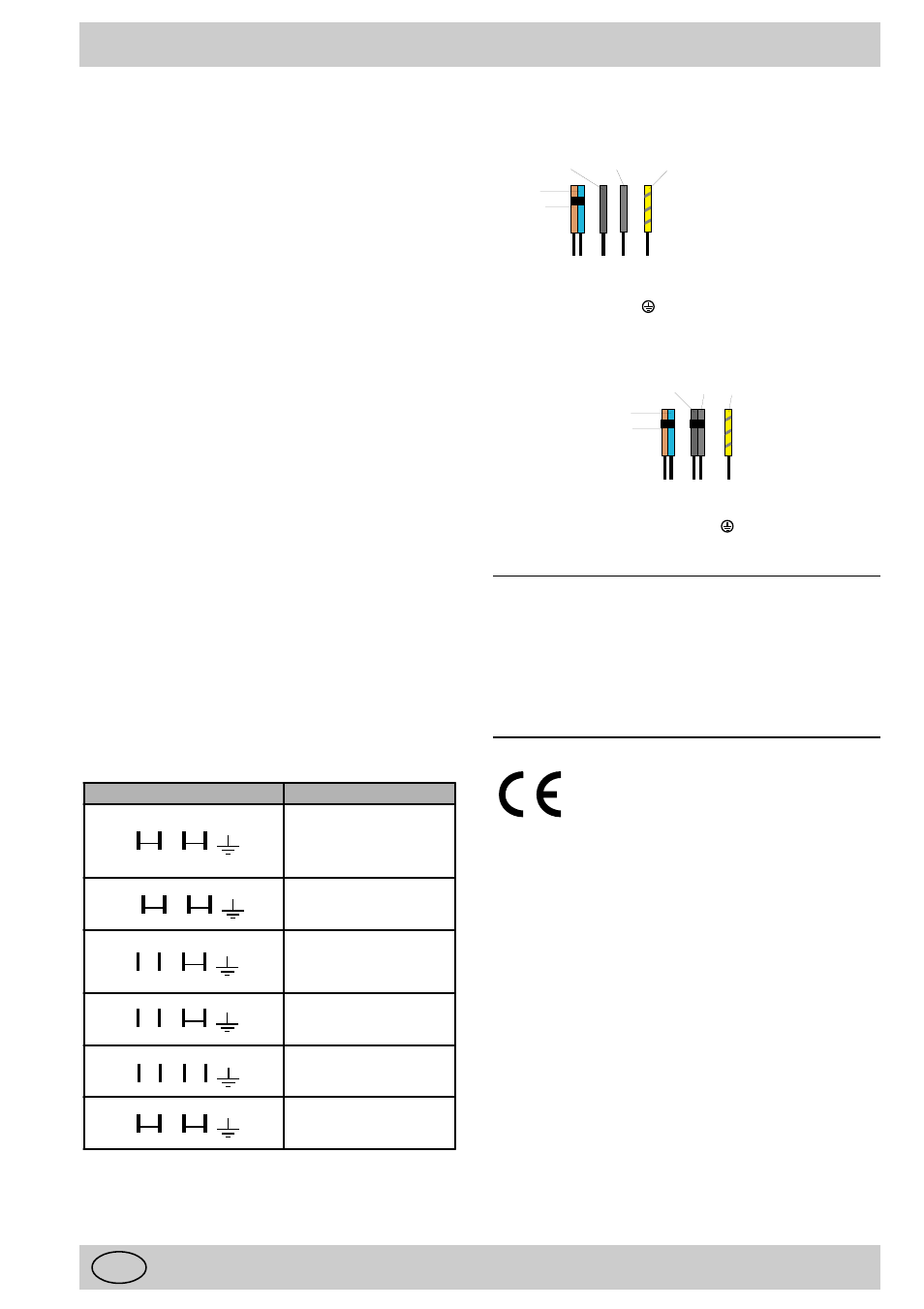 Características técnicas, Ligação eléctrica, Descrição das ligações | Ariston KT 8104 QO User Manual | Page 40 / 43
