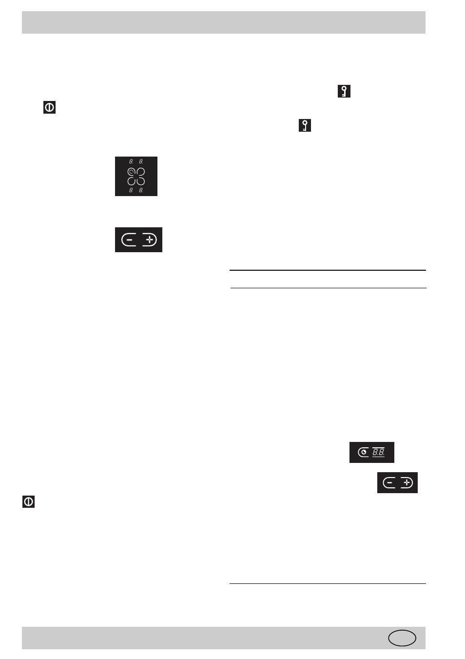 Pt os diferentes comandos da placa | Ariston KT 8104 QO User Manual | Page 41 / 43