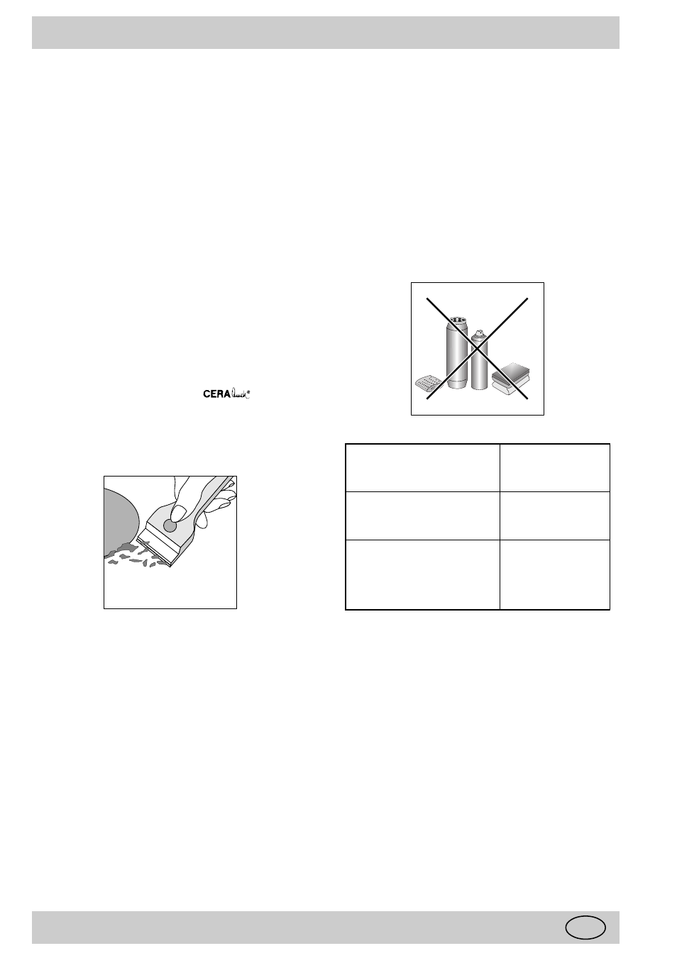 Limpeza e manutenção | Ariston KT 8104 QO User Manual | Page 43 / 43