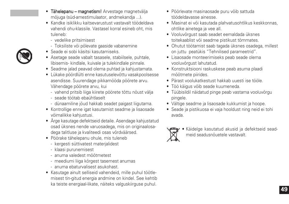 IKA Topolino mobil User Manual | Page 49 / 60