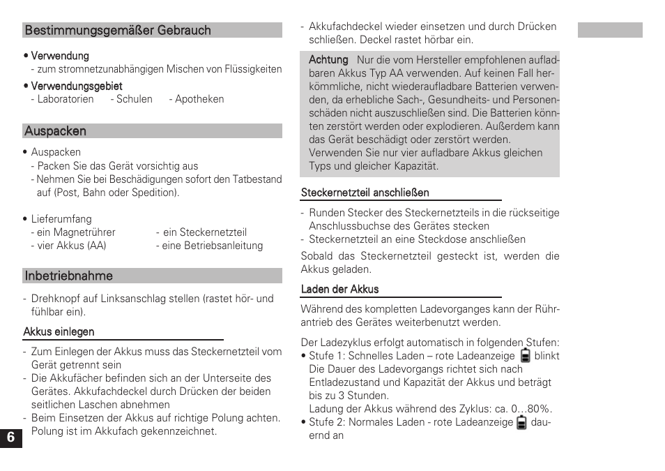 IKA Topolino mobil User Manual | Page 6 / 60