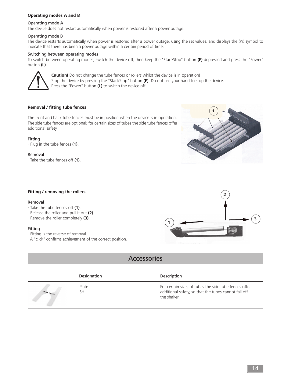 Accessories | IKA ROLLER 10 digital User Manual | Page 14 / 48