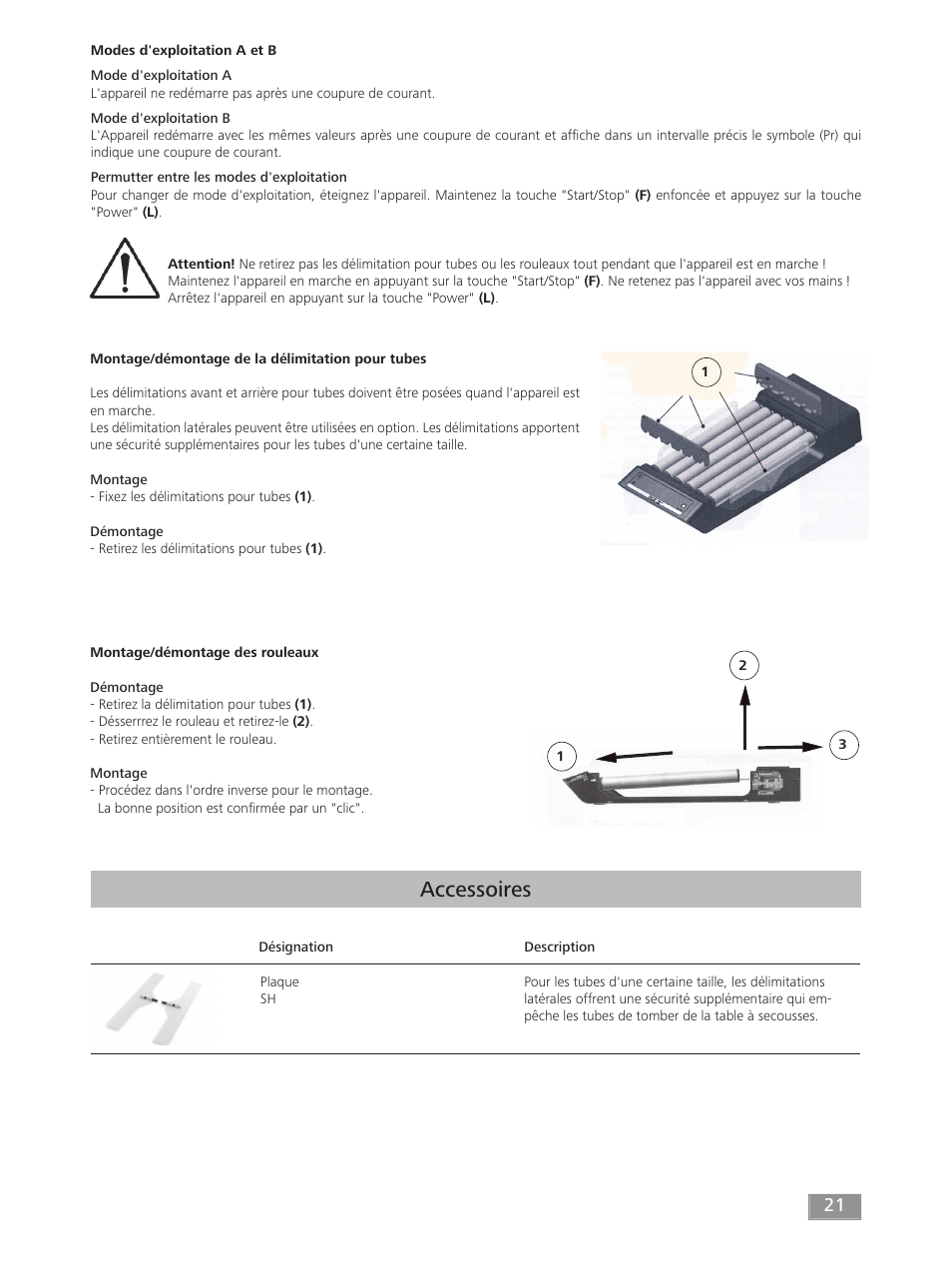 Accessoires | IKA ROLLER 10 digital User Manual | Page 21 / 48