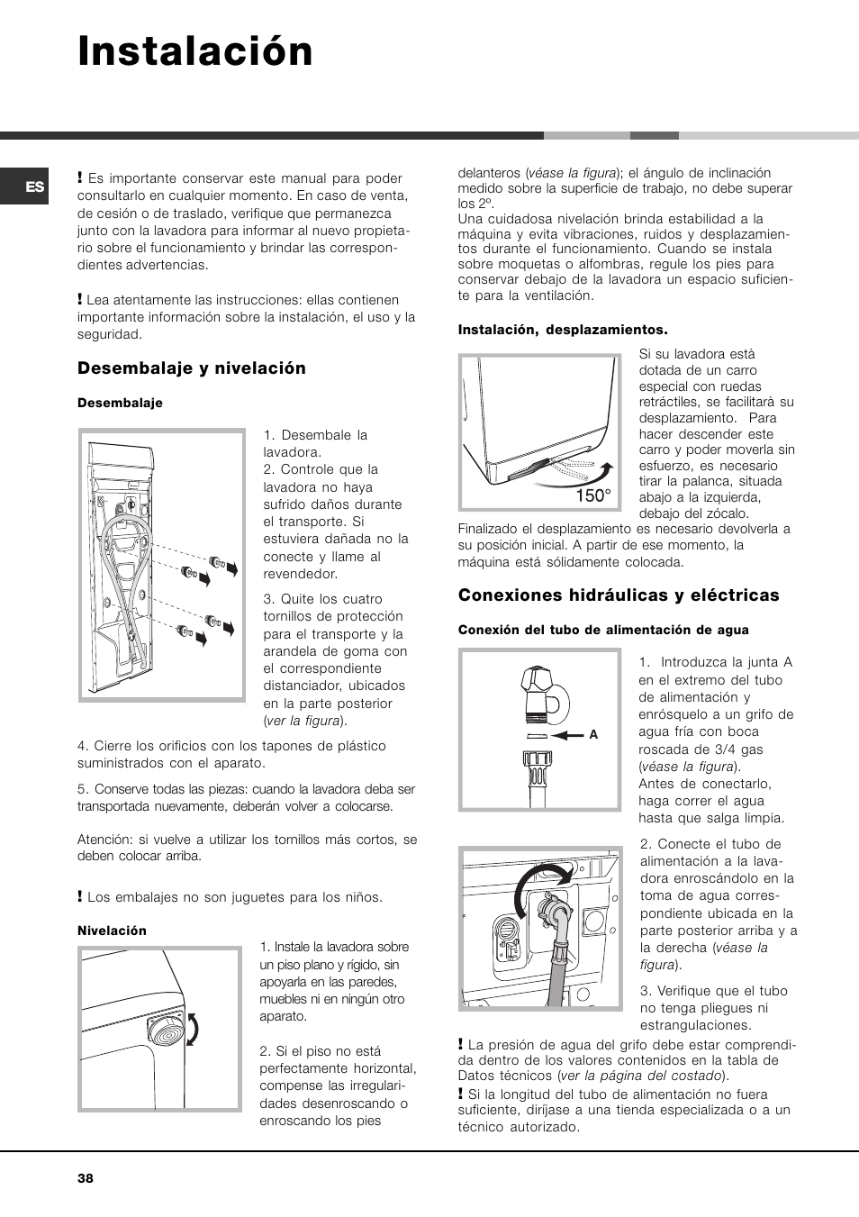 Mikosoft praha s.r.o, Instalación | Ariston AQXLAVTL 109 User Manual | Page 38 / 72