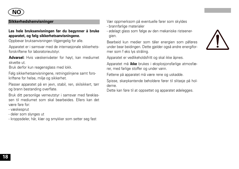 IKA Vortex 1 User Manual | Page 18 / 28
