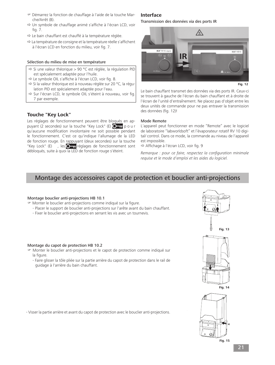 IKA HB 10 User Manual | Page 21 / 52