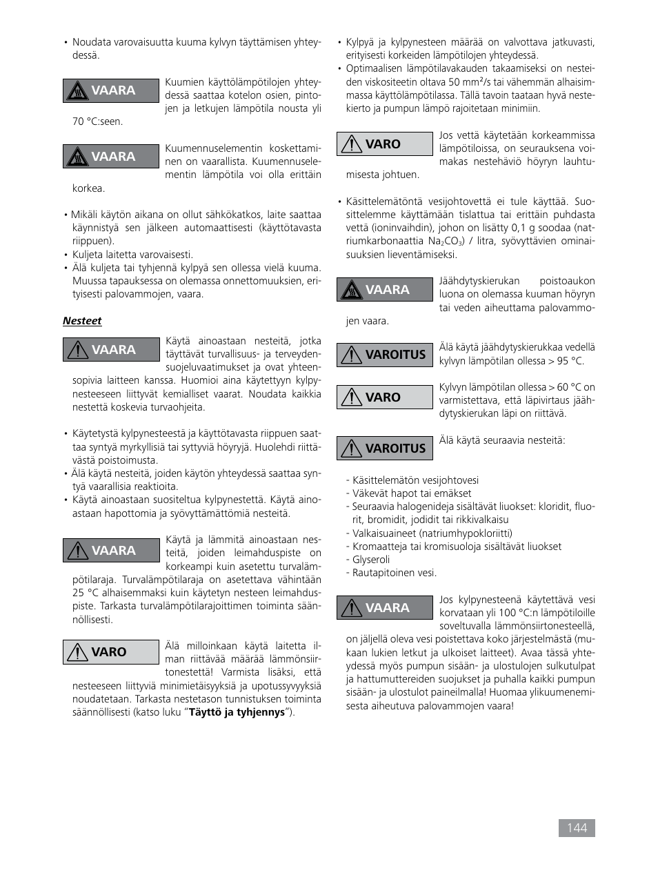 IKA HBC 10 baisc User Manual | Page 144 / 168