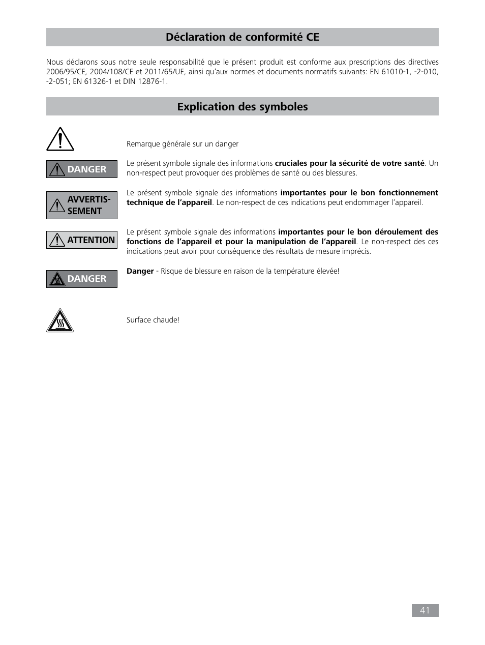 IKA HBC 10 baisc User Manual | Page 41 / 168