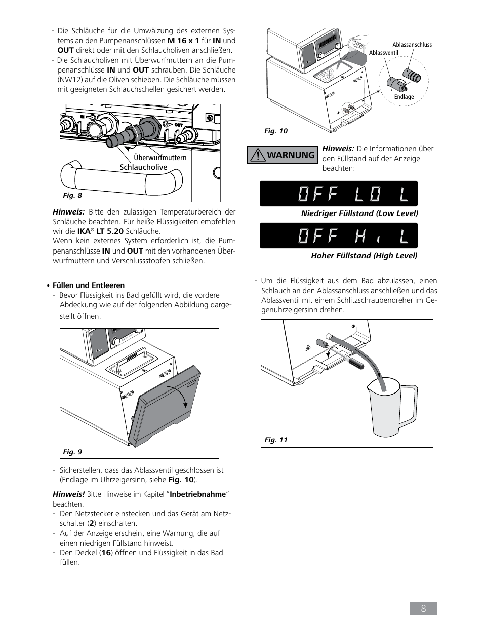 IKA HBC 10 baisc User Manual | Page 8 / 168