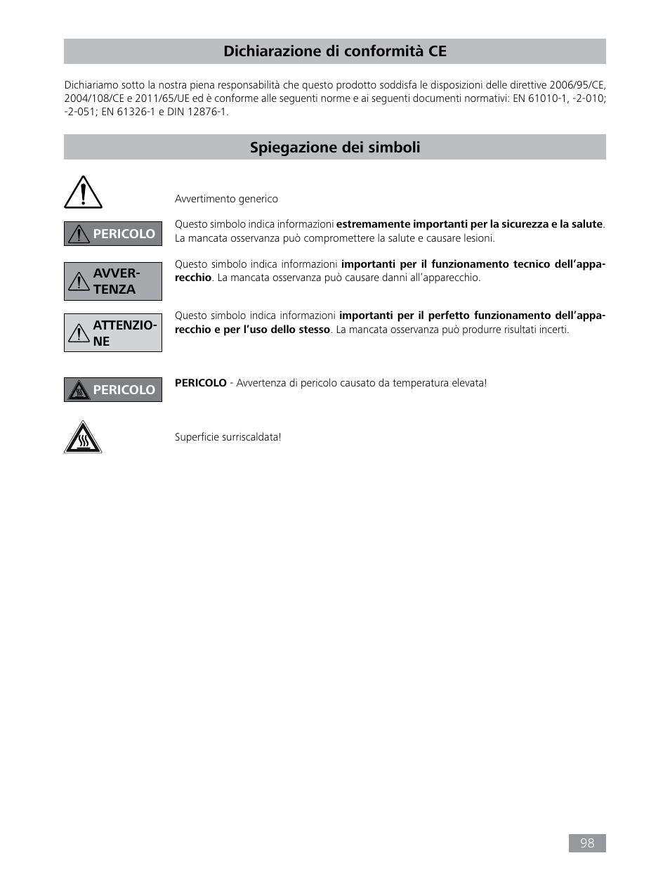 IKA HBC 10 baisc User Manual | Page 98 / 168