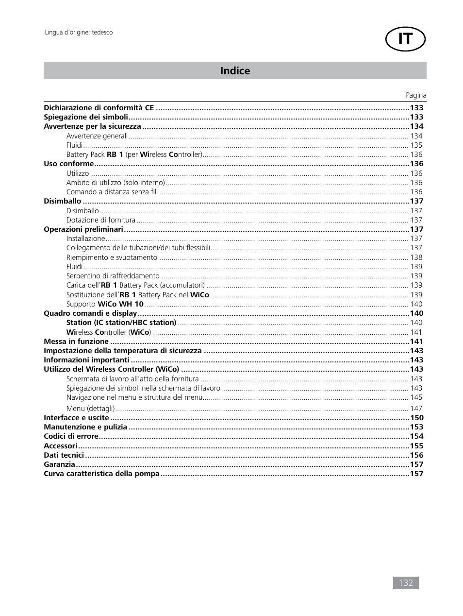 Indice | IKA HBC 10 control User Manual | Page 132 / 232