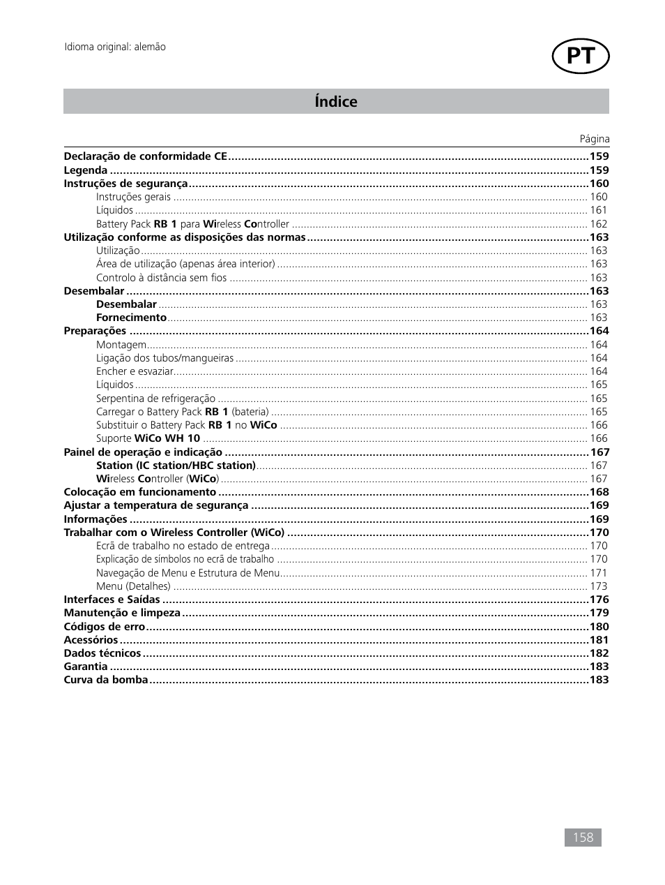Índice | IKA HBC 10 control User Manual | Page 158 / 232