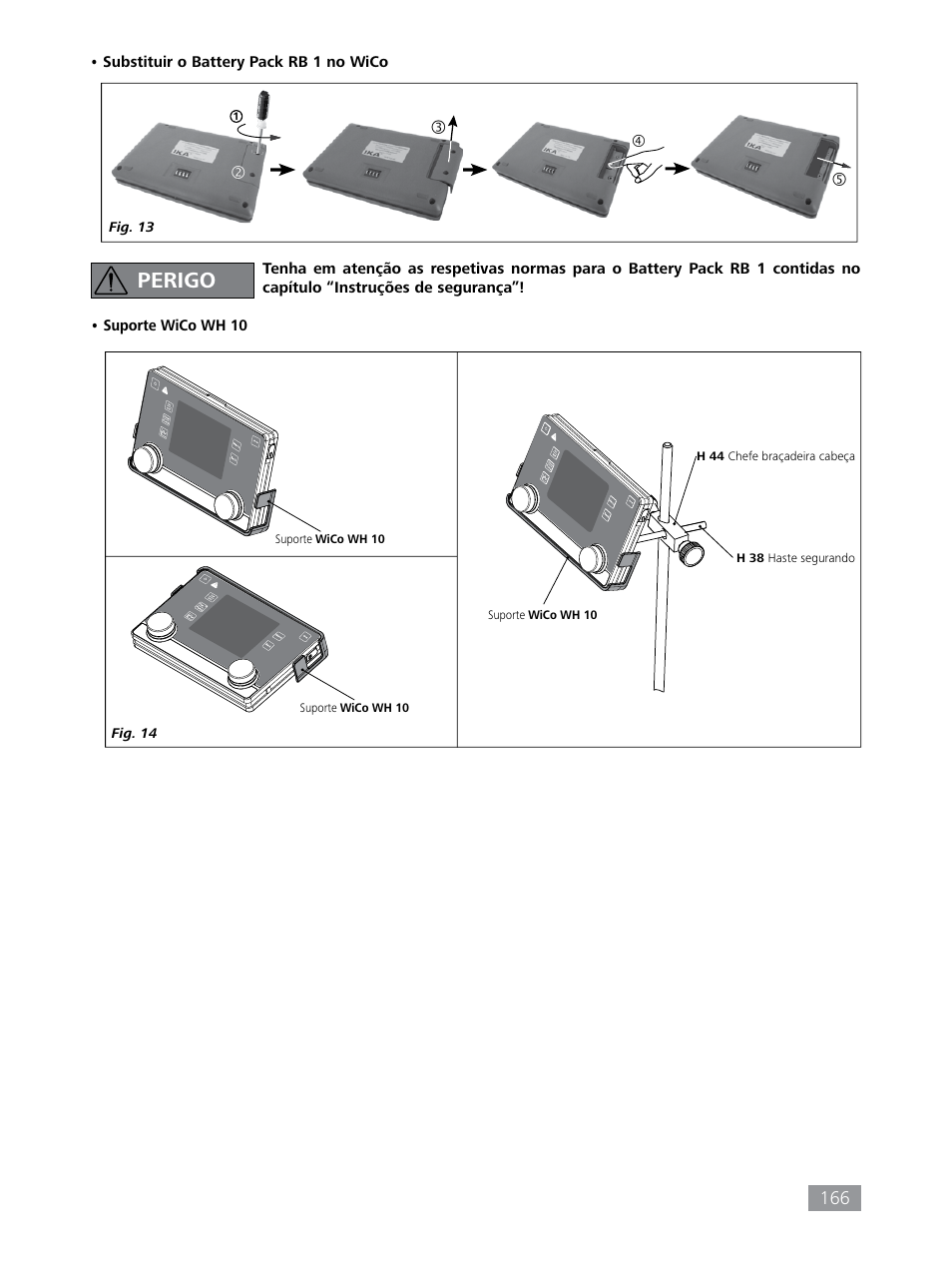 Perigo | IKA HBC 10 control User Manual | Page 166 / 232