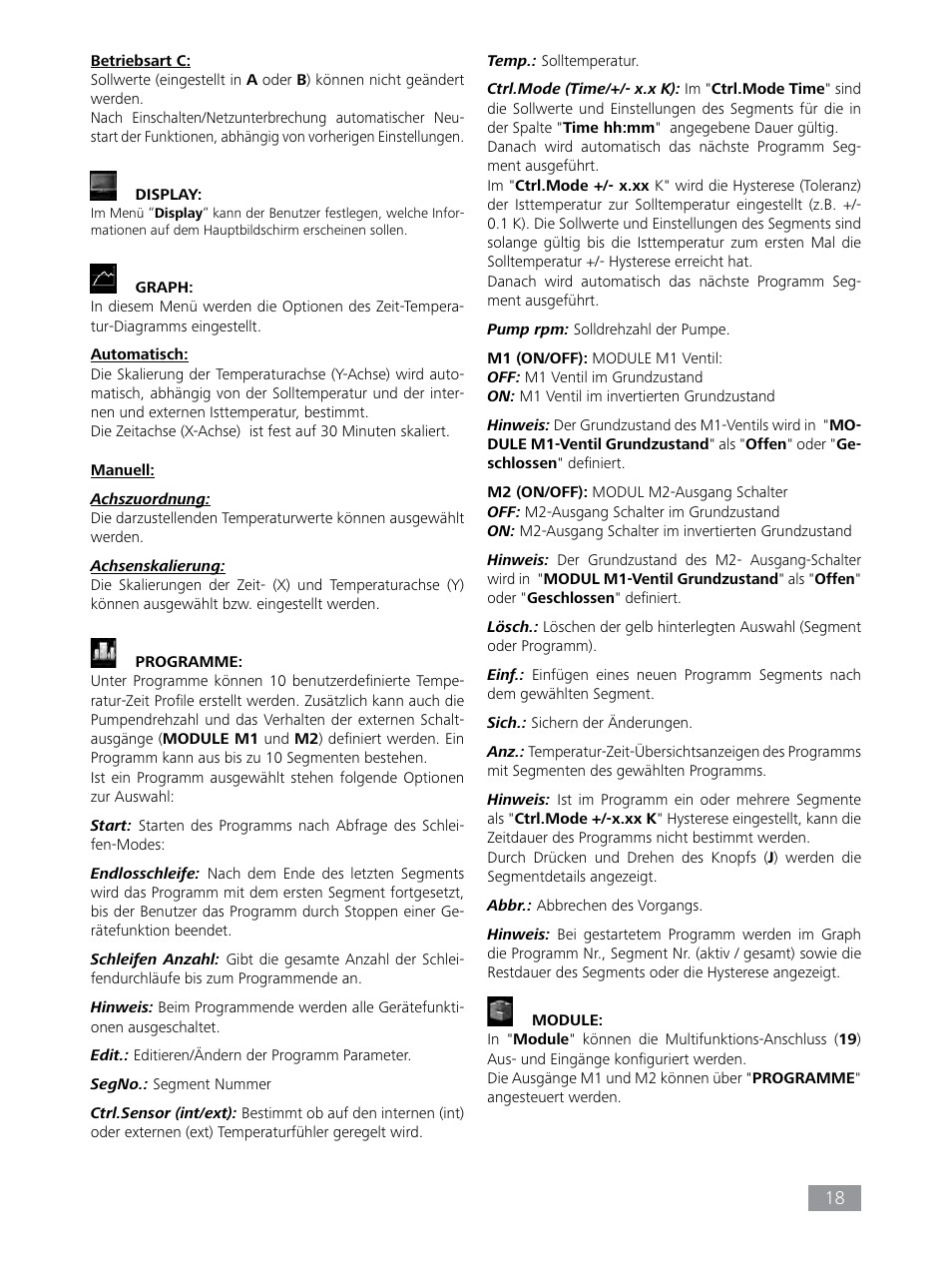 IKA HBC 10 control User Manual | Page 18 / 232