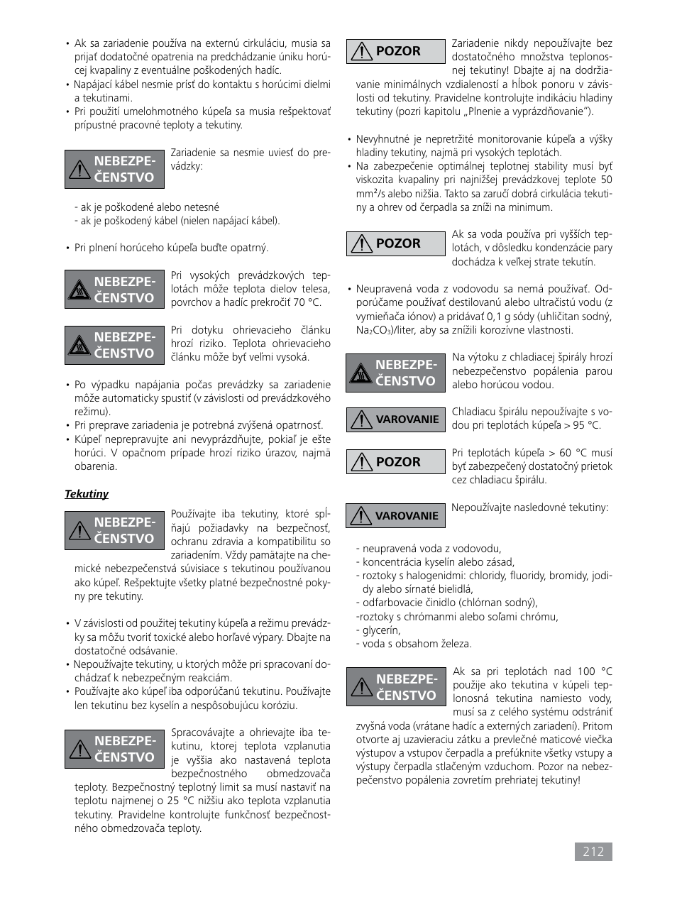IKA HBC 10 control User Manual | Page 212 / 232