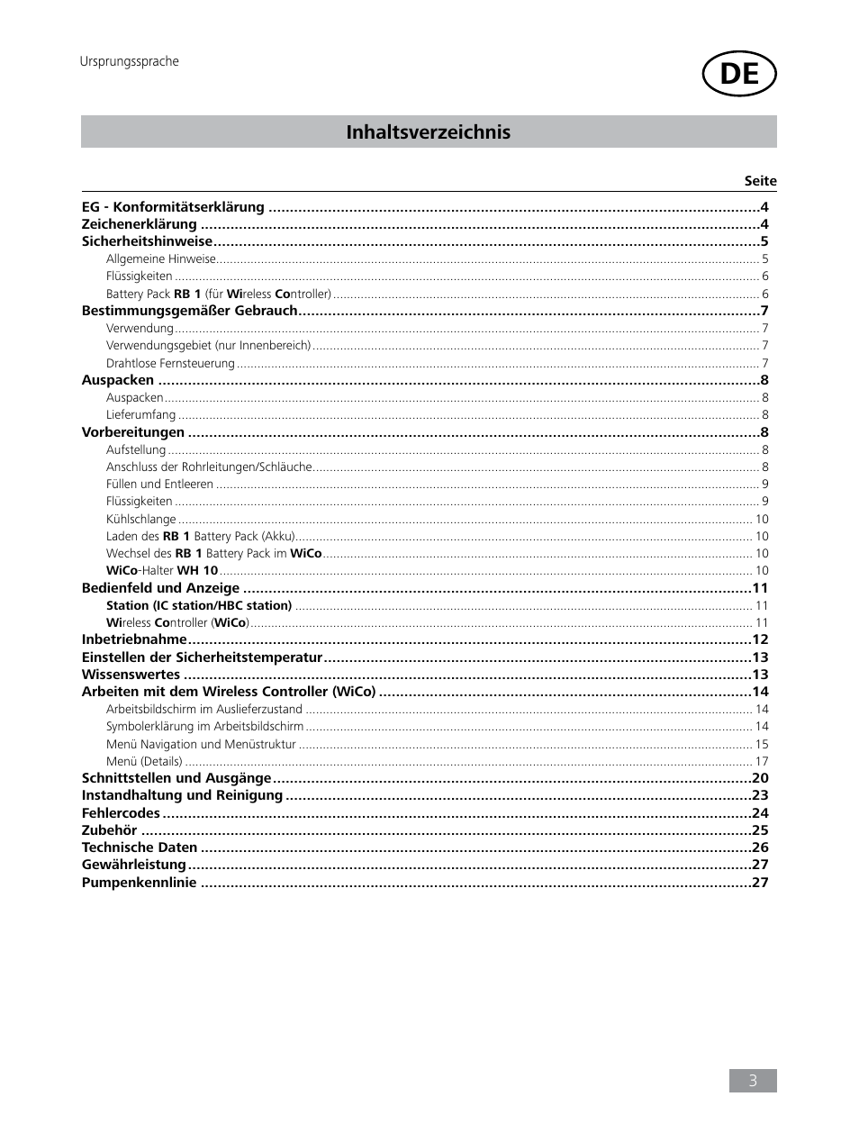 IKA HBC 10 control User Manual | Page 3 / 232