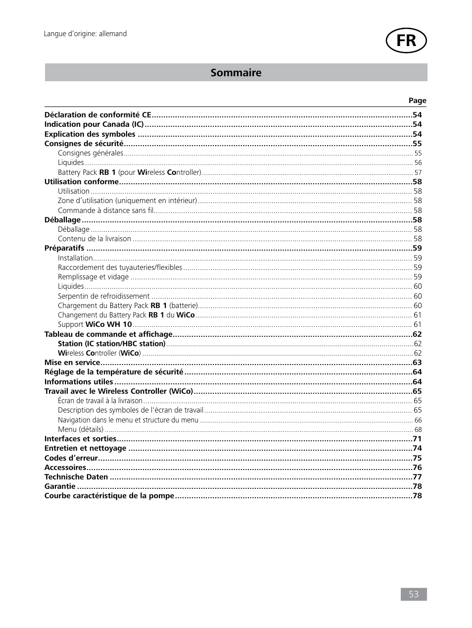 Sommaire | IKA HBC 10 control User Manual | Page 53 / 232