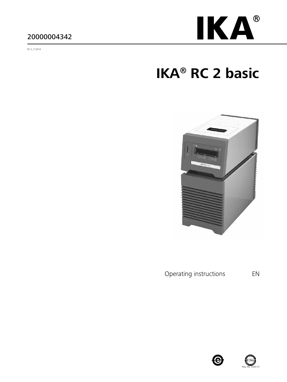 IKA RC 2 basic User Manual | 19 pages