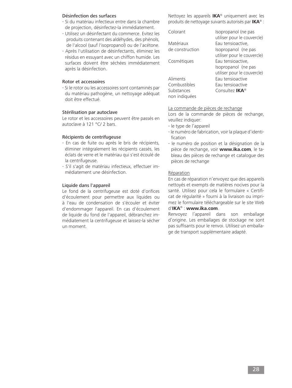 IKA mini G User Manual | Page 28 / 72