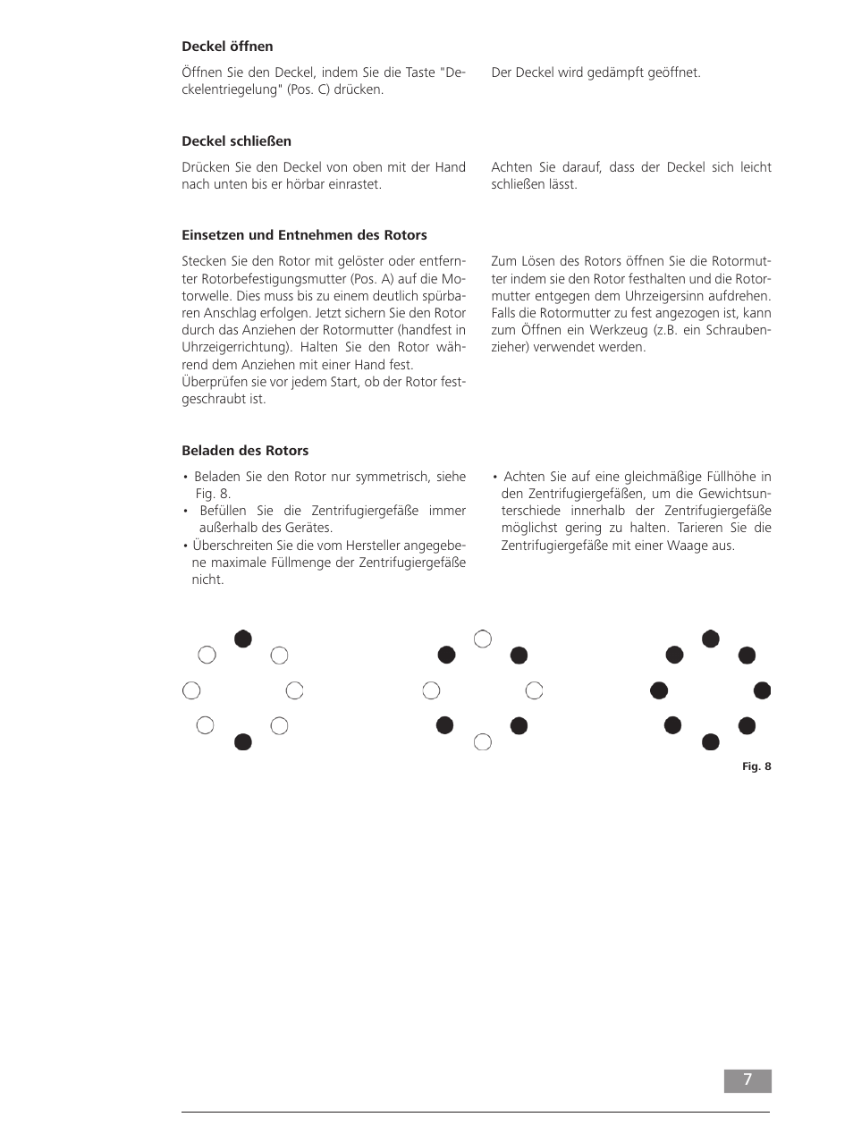 IKA mini G User Manual | Page 7 / 72