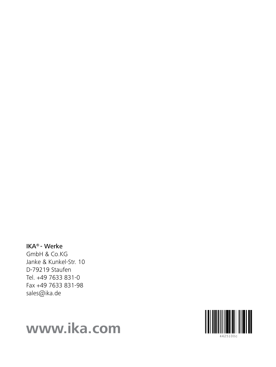 IKA RV 8 FLEX User Manual | Page 156 / 156