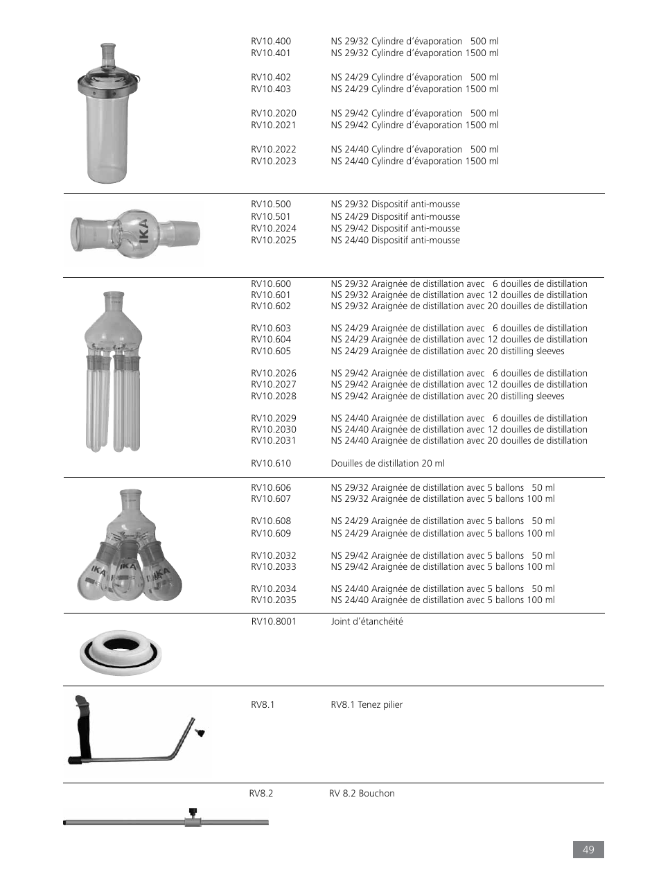 IKA RV 8 FLEX User Manual | Page 49 / 156