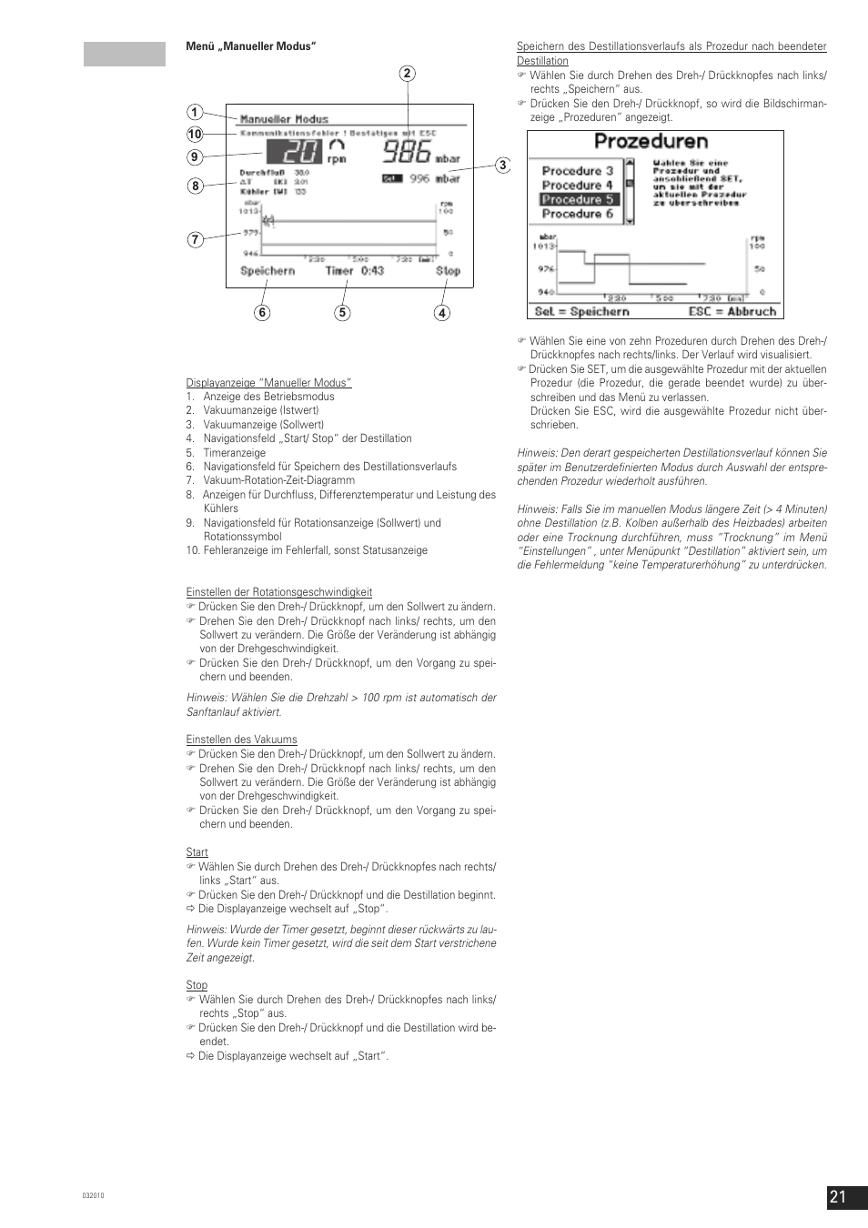 IKA RV 10 control FLEX User Manual | Page 20 / 114