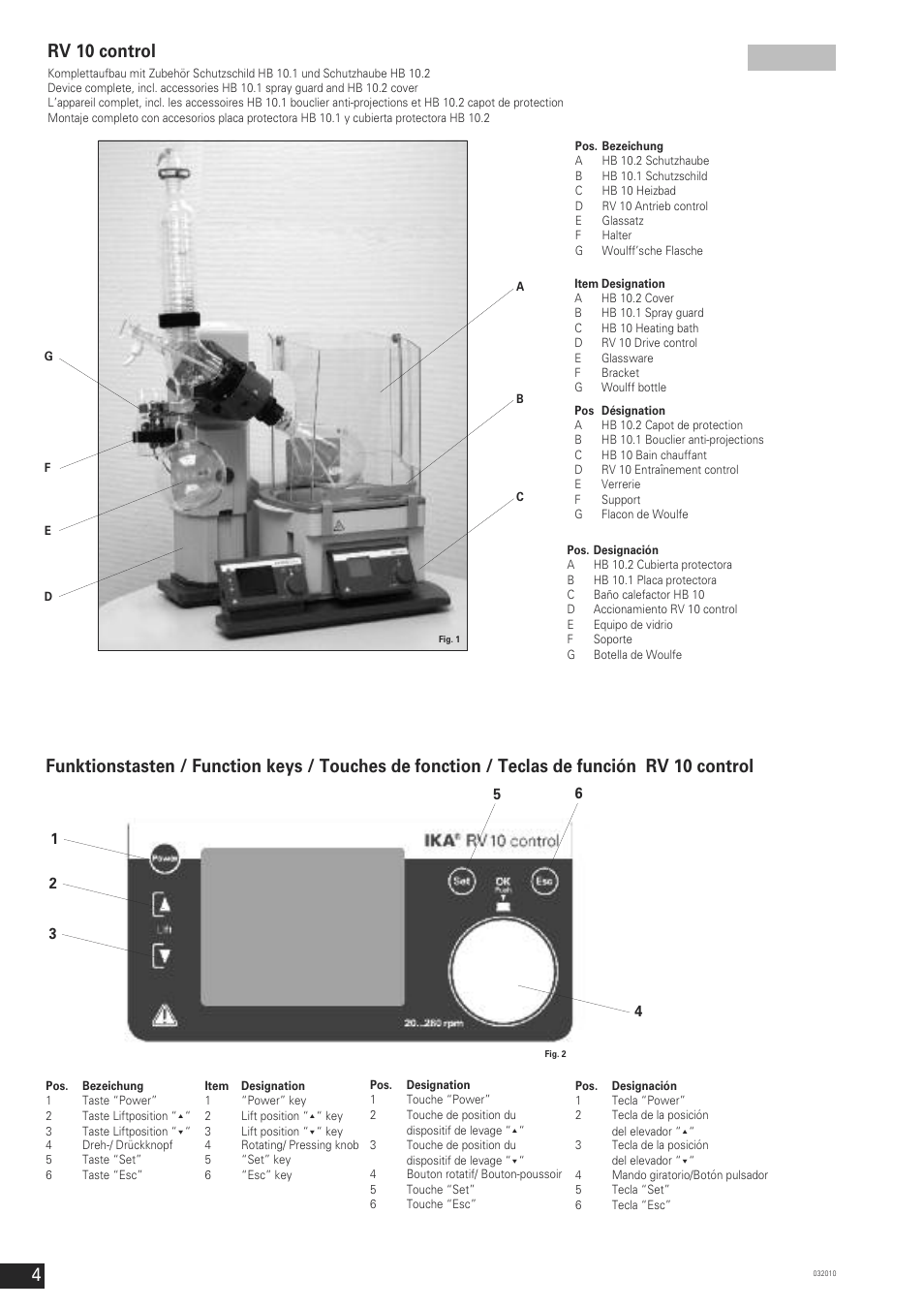 Rv 10 control | IKA RV 10 control FLEX User Manual | Page 3 / 114