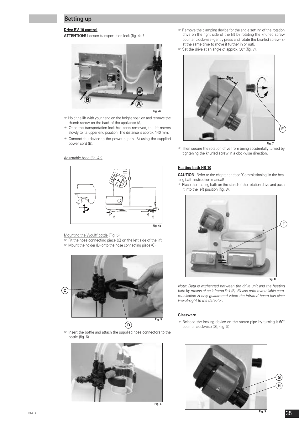 Setting up | IKA RV 10 control FLEX User Manual | Page 34 / 114