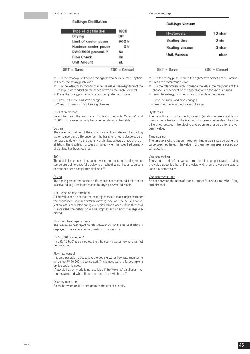 IKA RV 10 control FLEX User Manual | Page 44 / 114