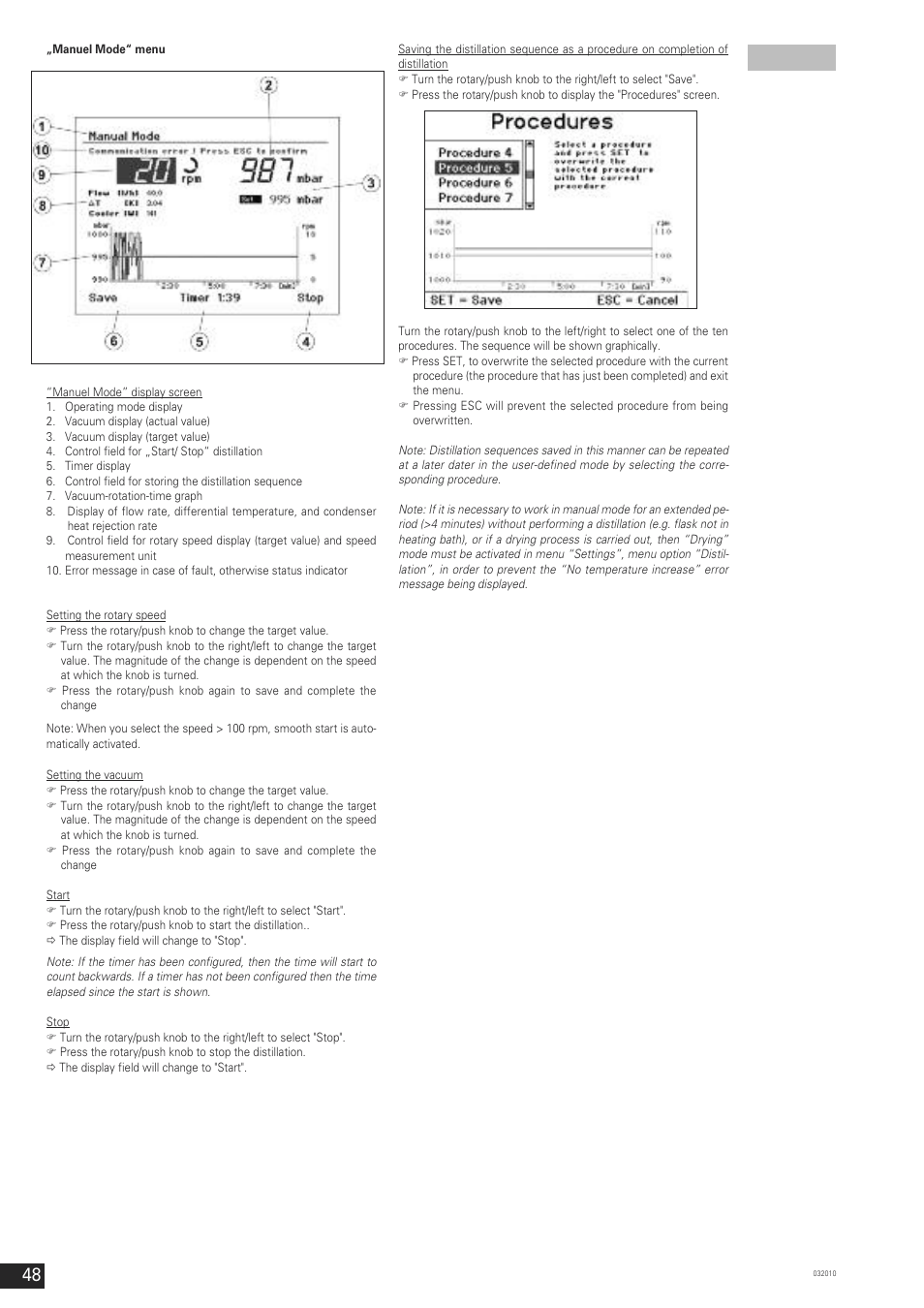 IKA RV 10 control FLEX User Manual | Page 47 / 114