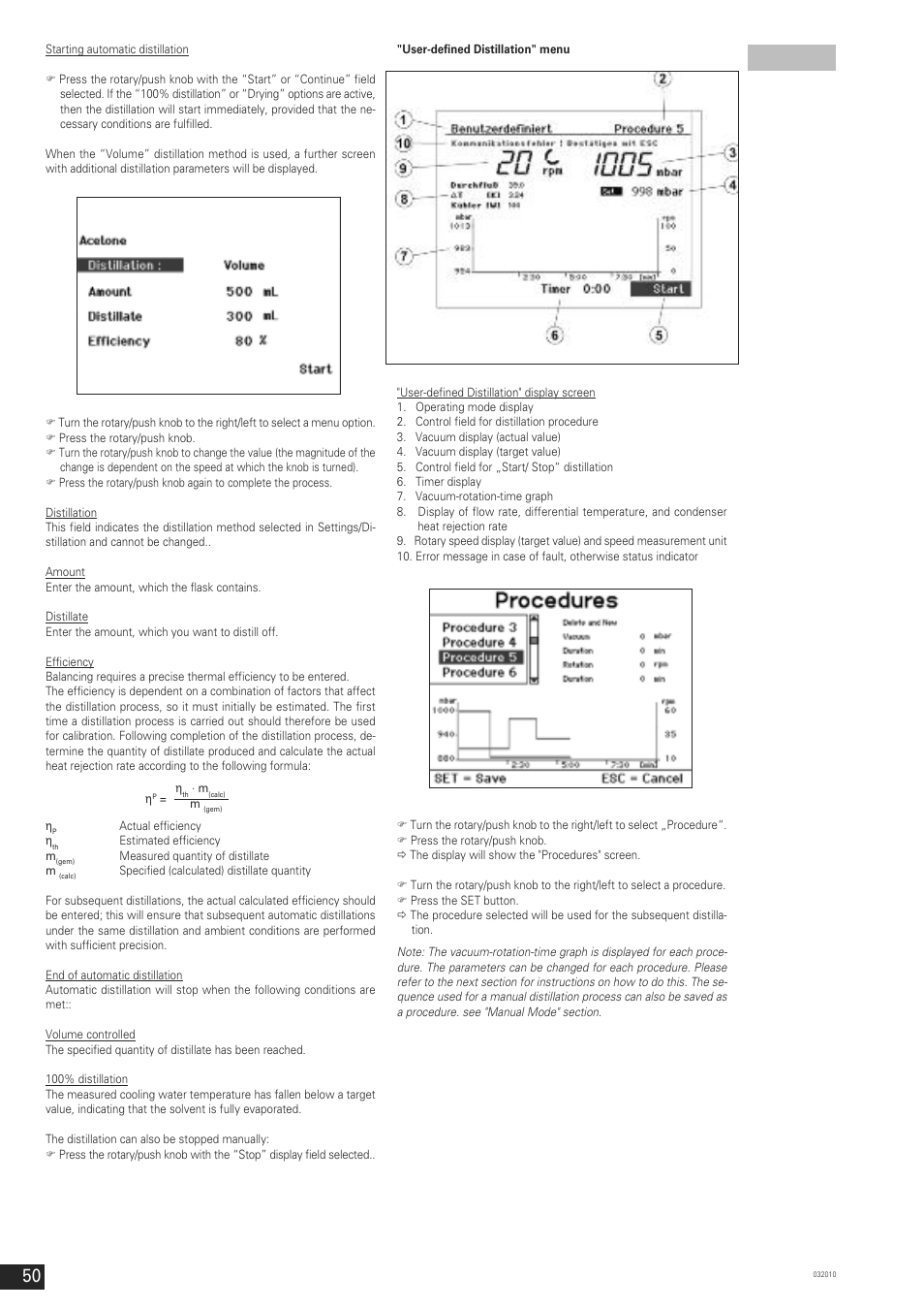 IKA RV 10 control FLEX User Manual | Page 49 / 114
