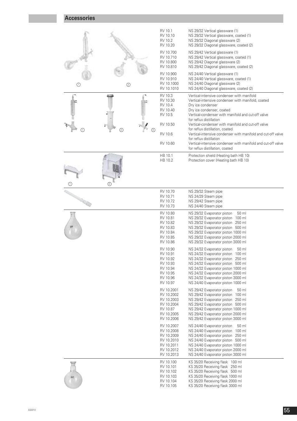 Accessories | IKA RV 10 control FLEX User Manual | Page 54 / 114