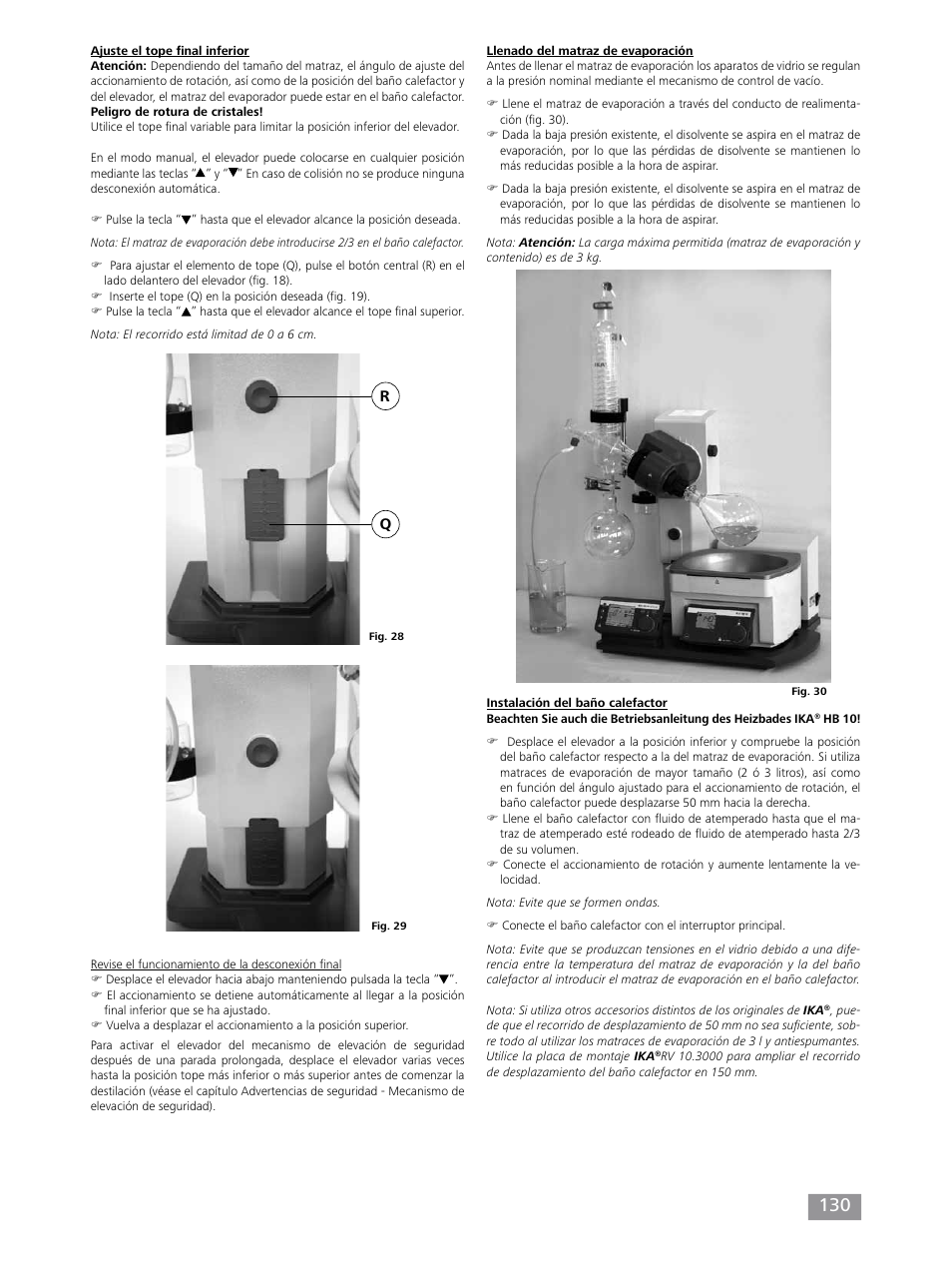 IKA RV 10 control FLEX auto User Manual | Page 130 / 172