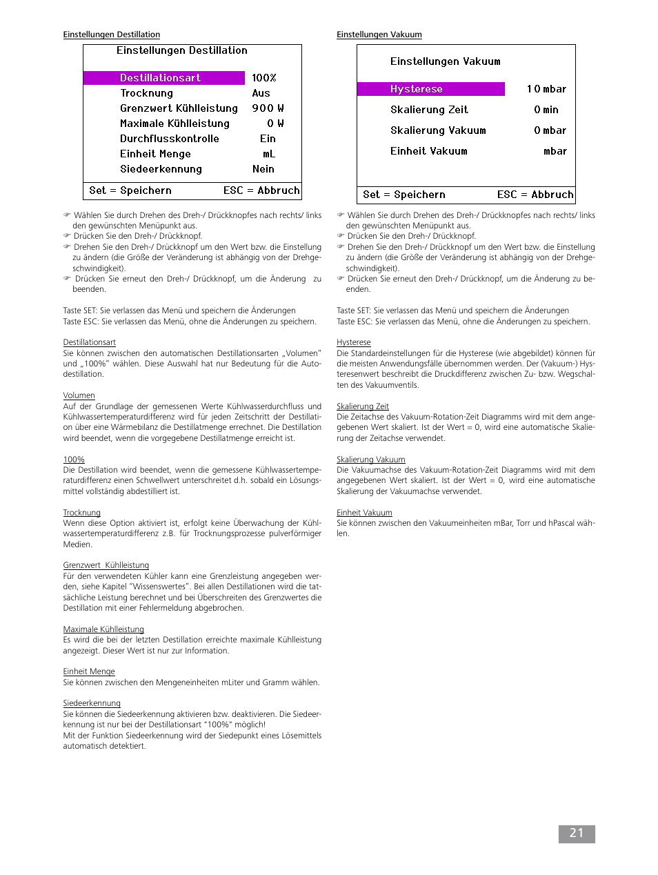 IKA RV 10 control FLEX auto User Manual | Page 21 / 172