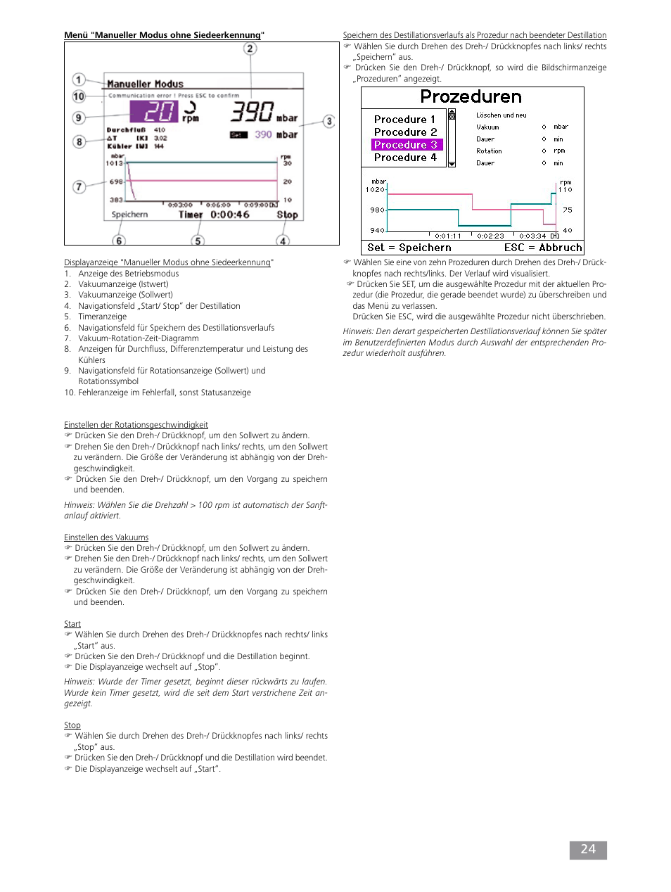 IKA RV 10 control FLEX auto User Manual | Page 24 / 172